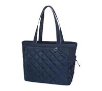 Milageto Bolsa de Tenis para Uso Masculino Y Femenino con Sección para Calzado, Azul Oscuro