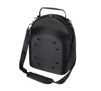 Milageto Bolsa de Transporte para Gorras de béisbol, Estuche rígido para Sombrero, Mochila a Prueba de Polvo, Almacenamiento portátil, Estuche para Transporte, Negro