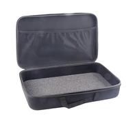 Milageto Bolsa para caña de Pescar, Estuche de Viaje, Estuche rígido, Ligero, Multiusos, portátil, de EVA, con Bolsillos de Malla, Bolsas de Transporte, Bolsa