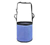 Milageto Bolsa para de Caballo con Cierre Rápido Y Correa Ajustable Accesorio de Almacenamiento de Resistente Malla Transpirable Y Diseño Antigoteo, Azul