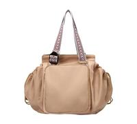 Milageto Bolso de Hombro Mujer Bolso Tote Bolso Bandolera Bolso Urbano Bolso Casual Diseño de Tela Oxford Adecuado para Viaje Negocios Actividades Co, Caqui