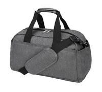 Milageto Bolso pequeño de Gimnasio para Mujer y Hombre, Elegante y Multifuncional, con Correa para el Hombro, para Entrenamiento Deportivo y Fin de Semana, Gris