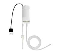 Milageto Bomba autocebante USB DC5V, portátil, fácil de Usar, Herramienta eléctrica de Bombeo de Agua para bonsáis, taladros, ranuradores, riego de Jardines, con Filtro Intermedio