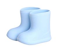 Milageto Botas de en Miniatura para muñecas BJD 1/12, Juguete Suave, Zapatos de muñeca Ob11, Modelo de simulación, Accesorios para casa de muñecas para, Azul