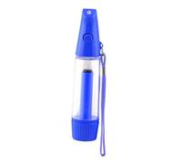 Milageto Botella rociadora de agua, dispositivo de enfriamiento personal, portátil, para reponer agua, vacía, con bomba refrescante, ideal para acampar y, Azul