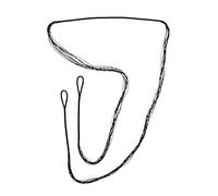 Milageto Bowstring Bow String Black para Recurvo Longbow - Varios Tamaños, 140cm / 55inch