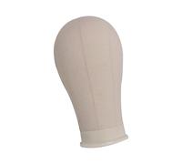 Milageto Cabeza de maniquí para exhibición de pelucas, sombrero multifuncional para hacer pelucas, salón de belleza, 24inch