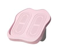 Milageto Calf Stretcher Aparato Plegable para Estiramiento de Piernas Tabla Inclinada Ajustable Soporte Antideslizante Adecuado para Ejercicios en Casa Oficina, Rosa