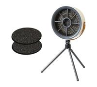 Milageto Campana extractora portátil para ahumadores de Mesa, Extractor de Humo para barbacoas de Interior, máquina de Humo para Acampar al Aire Libre, para, Blanco