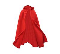 Milageto Capa con Capucha a Escala 1/6, Moda Informal, Elegante, Retro, Figura de acción, Ropa, Capa de Caballeros Medievales para Figuras de, Rojo