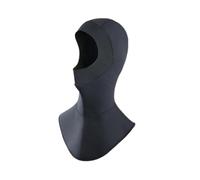 Milageto Capucha de Buceo Neopreno con Protección Solar Y Térmica Gorro de Traje de Neopreno Cobertura Total Y Diseño Extendido para El Cuello Adecuada para de, Negro