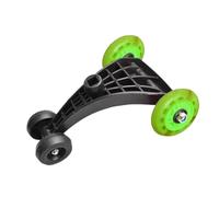 Milageto Car Wheel para Coche de Juguete Infantil Rueda Delantera Trasera Resistente con Accesorios de Partes Silenciosas Fácil de Instalar Adecuada, Verde