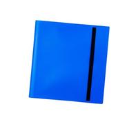 Milageto Cards Binder Álbum de Almacenamiento Organizador para 480 Tarjetas Diseño de Correa Protector Material Resistente Adecuado para Colección, Azul