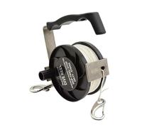 Milageto Carrete de Buceo Scuba Dives Reeling Multifuncional con Tope de Pulgar Carrete de de Buceo Portátil para Pesca a Deriva Kayak, Negro 290 Pies