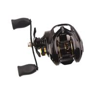 Milageto Carrete de Pesca Baitcaster de Rendimiento, fácil de Usar y confiable, Mango ergonómico para Playa y, Volante Izquierdo