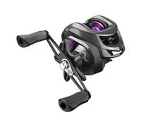 Milageto Carrete de Pesca portátil con Mango ergonómico y Accesorios de Pesca. Relación de Engranajes 7.2:1. Ideal para ríos, Playas, Agua y, Uso para Zurdos