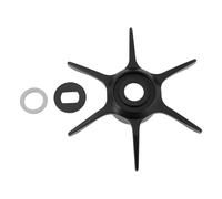 Milageto Carrete de Pesca Star de Metal, Repuesto Ligero, Resistente, Llave de Descarga de Freno, Accesorios para carretes de Pesca de 65 mm, Negro