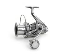 Milageto Carrete Giratorio Doble Brazo Estable Bobina Línea Pesca Resistente a la Corrosión para Pescadores, 14000
