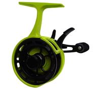 Milageto Carrete Liberación Rápida Precisión Carrete Pesca con Rodamientos Bolas Ligero para Pescadores, Amarillo, Verde, Negro, Mano Izquierda