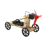 Milageto Carro de Juguete Construcción Científica Stem Modelo Vehículo Didáctico Experimento Electrónico Apto para Proyectos Escolares Actividades FA, 10cm X 10.5cm