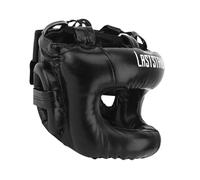 Milageto Casco de Boxeo Acolchado y ventilado para Kickboxing, protección para la Cabeza para Artes Marciales, Taekwondo, Entrenamiento de Agarre, Negro