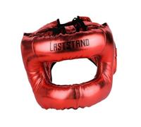 Milageto Casco de Boxeo de Cobertura Total, Ligero y Protector de Cabeza para Kickboxing, Karate, Sparring, Taekwondo y, Rojo