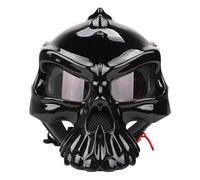 Milageto Casco El Núcleo Más Importante Casco de Ciclismo Casco para Adultos Casco de Bicicleta Ligera Casco de Protección Montaña con Diseño Único Y Material, Negro Brillante, l