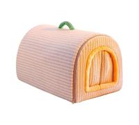 Milageto Caseta para Perros, Cueva para Gatos, Cama, Tienda de Campaña para Mascotas, 2 Usos, Nido, Cabaña, Portátil para Jardín, Interiores Y Exteriores, Gris XL