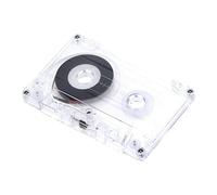 Milageto Cassette de Grabación en Profesional para Grabar Música Voz Conferencias Y Recordatorios Hecha de PP Resistente Adecuada para Reuniones Clases, 45 Minutos