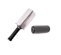 Milageto Cepillo Ski Junto con Cepillo Rotatorio Kit Snowboard Cepillo para Cera Mango Antideslizante Juego Equipado Adecuado para Mantenimiento de Esquí, Cepillo de Nailon