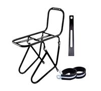 Milageto Cesta Portaequipajes para Bicicleta de Montaña, Bicicleta Plegable, Portaequipajes Delantero