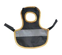 Milageto Chaleco para Silla de Chaqueta de Pollo Abrigo de Ave de Poliéster Y Seguro Evita Heridas por Gallo Y Reduce, Azul Oscuro