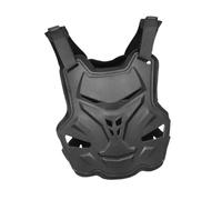 Milageto Chaleco protector transpirable para motocross, chaleco protector corporal ajustable para, de pecho y espalda para de carretera.