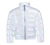 Milageto Chaqueta para beber cerveza, regalo divertido, artículos de fiesta, transparente para hombres y mujeres, ideal para fiestas, reuniones y festivales.