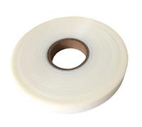 Milageto Cinta para sellar Costuras, Cinta de reparación de Tela recubierta Resistente al Agua termofusible, termoadhesiva (Transparente, 25 mm de Ancho)