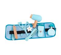 Milageto Cinturón de Herramientas para niños, Juguete de salón de Belleza, Juego Educativo de simulación de Stem, Juguetes de peluquería para niños en Edad