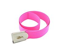 Milageto Cinturón para Buceo, Equipo de Buceo con Hebilla de Material Acero Inoxidable, Correa de liberación rápida para Entrenamiento de Pesca, Rosa roja 1,3 M