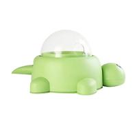 Milageto Comedero Interactivo para Mascotas Juguete Sensorial Dispensador de Tentempiés Tortuga de Empuje para Juego Activo Compacto Adecuado para Gatos y Perros Ocupación Diaria Hogar