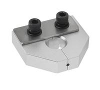 Milageto Conector de Filamento para Impresora 3D Empalmador Soldador de Filamento Aleación de Aluminio Resistente Evita Desperdicios Y Conecta, Plateado