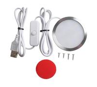 Milageto Conjunto de luces LED para pantallas de lámparas DIY, instalación sencilla y práctica, 3W, 5V