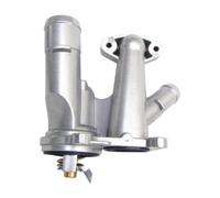 Milageto Conjunto de termostato de motor de metal, accesorios portátiles profesionales, piezas de repuesto resistentes, kit de carcasa del termostato del