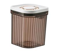 Milageto Contenedor de fórmula, dispensador de, lata de portátil, caja de para viajes de bebé al aire libre, 1200ML, MARRÓN