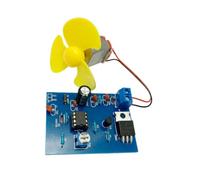 Milageto Controlador de velocidad de ancho de pulso, capacitación en habilidades electrónicas, regulador de ventilador, kit de regulación de velocidad de