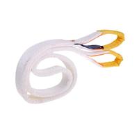 Milageto Correa de Remolque Polipropileno de Cinta de SOGA para Remolque Cable Resistente a La Abrasión para Recuperación de Vehículo, Color Aleatorio, 2Ton 2m