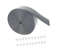 Milageto Correas de Vinilo para reparación de sillas de Patio, 2 Pulgadas x 10 pies, con 20 Piezas, Accesorio de Remaches para tumbonas de jardín,