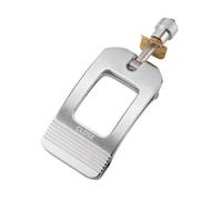 Milageto Cubierta de liberación rápida para Palanca Fija de Potencia Plegable de Bicicleta, Accesorios Profesionales, Repuesto, Adaptador de Potencia, aleación, Plata