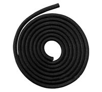 Milageto Cuerda de Gimnasia rítmica Profesional, Ligera y práctica, Accesorios de Gimnasia portátiles, Longitud de 3 m, Cuerda de Entrenamiento de Artes, Negro