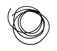 Milageto Cuerda elástica para máquina de, 3 m de Largo, Ligera, Negra, de Repuesto, 0,8 cm de diámetro, para de Fitness en Kayak.