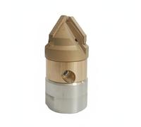 Milageto de Alta Presión Limpiadora de Tuberías Tobera Rotativa Cabezal Desatascador de Drenaje de Acero Inoxidable con Chorro, 3/8 Pulgada, Cabezal De Aleación 3/8, 40L