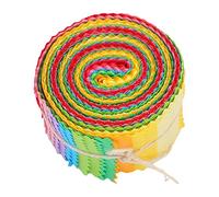 Milageto de gelatina de Tela, Tela de precortada de Color Aleatorio, de Tela de gelatina para Coser Tiras Acolchadas, Tela de, 40 Piezas